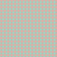 Soft gradient pattern of pink and teal dots
