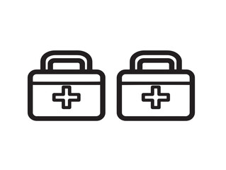 Minimal vector artwork of medical specimen transport bags design