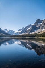 mountain lake in the mountains