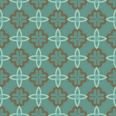 Seamless damask floral pattern for vintage wallpaper and fabric design