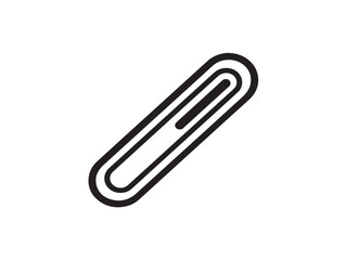Obraz premium Professional healthcare tongue depressor symbol in elegant line art