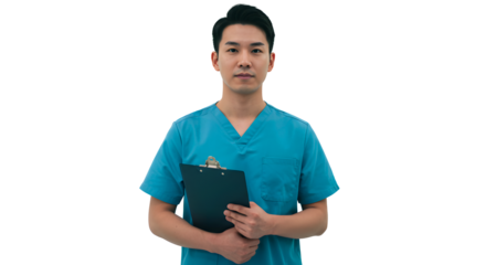 portrait of a young doctor male png