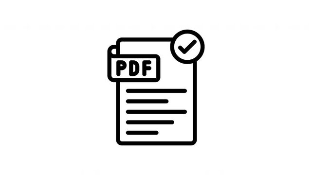 Animated PDF File Approval Format 