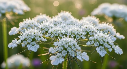 White Snowdrop Flowers Blooming in Early Spring