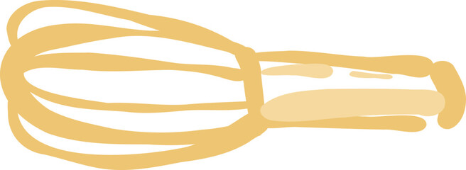 Vector illustration of a egg beater