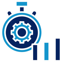 Efficiency Icon Element For Design