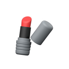 Elegant lipstick icon for beauty, fashion, cosmetic, and makeup designs.