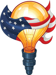 American Innovation A Bright Idea Wrapped in the Stars and Stripes