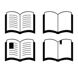Open Book Vector pack