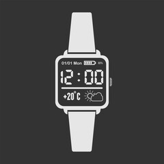 Smart Watch isolated. Vector illustration