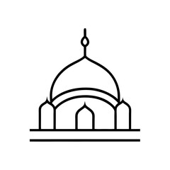 taj mahal vector