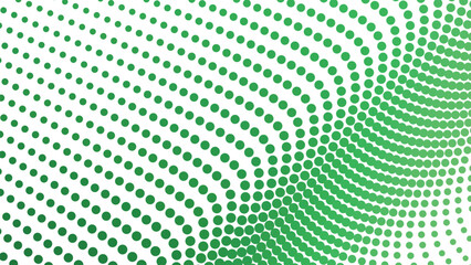 Green Halftone Abstract Background for Modern Digital Graphic Design and Creative Visual Artwork