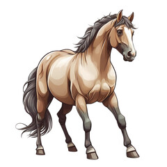 Obraz premium horse vector illustration