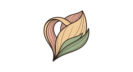 Elegant floral illustration with delicate petals and artistic design.