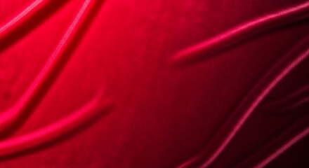 Obraz premium Red Silk Fabric Background