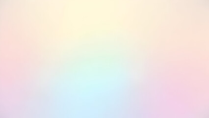 Obraz premium Pastel Rainbow Gradient Background with Subtle Color Variations and Smooth Blending of Soft Hues for Design Projects