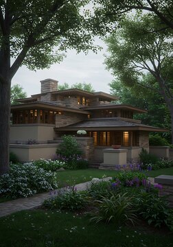 黄昏の静寂と家 (Yūgure no shijaku to ie)