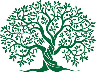 Abstract geometric composition with vibrant color palette