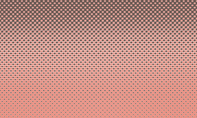Fototapeta premium Abstract Gradient Pink and Brown Rounded Square Dot Pattern Background, Modern Seamless Geometric Texture for Digital Design and Wallpaper