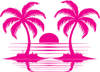 Abstract geometric composition with vibrant colors and text elements