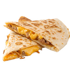 Quesadilla on transparent background Quesadilla on transparent background