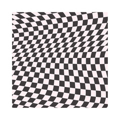checkered flag on white
