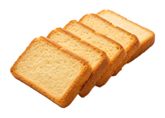 Cake rusks isolated