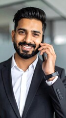 Businessman talking on phone (1)