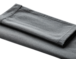 Classic Gray Pants Front View, Modern Fit, Transparent PNG