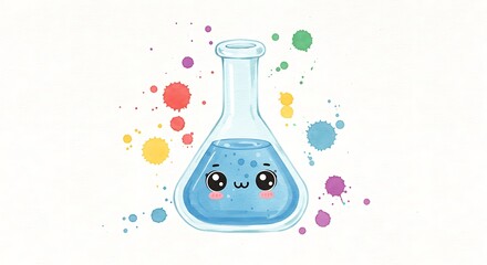 色彩の滴る魔法瓶