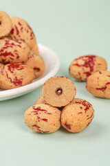 Xinjiang Dried Jujube Dates Red Chinese Superfood Cooking Ingredient Traditional Healthy Snack