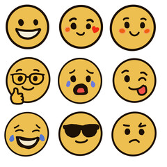 Face emotions icon 
