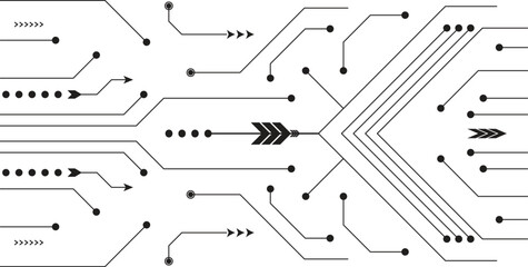 abstract technology design elements background