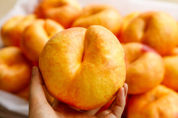 Fresh Cut Shandong Peaches with Butter Soft Flesh - Garden Grown Stone Fruit