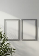 Sunlit Serenity: Empty Frames