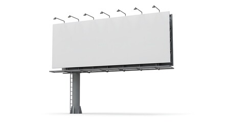 Obraz premium Blank Billboard: Awaiting its Message