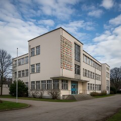 Obraz premium 幾何学の静寂