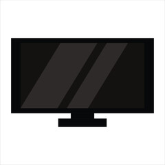 Television Vector Flat Illustration