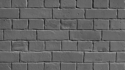gray background, in the photo the texture of an old brick wall