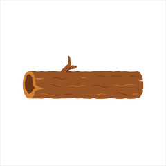 Flat Trunk Vector Flat Illustration