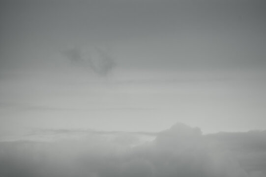 gray background, gray sky in the photo