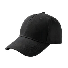 A black hat with a black band