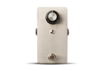 Minimalist guitar effects pedal
