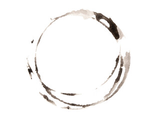 Messy morning drink spill. Multiple overlapping cup marks create a messy yet artistic pattern....