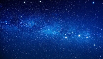 Deep space, night sky, stars and milky way