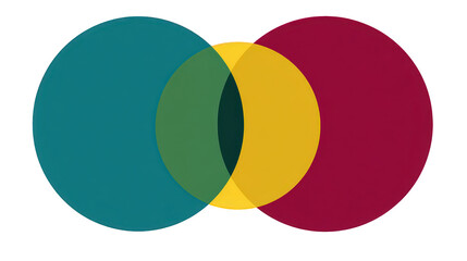 Overlapping Circles Abstract Design