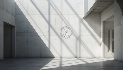 interior of a modern building