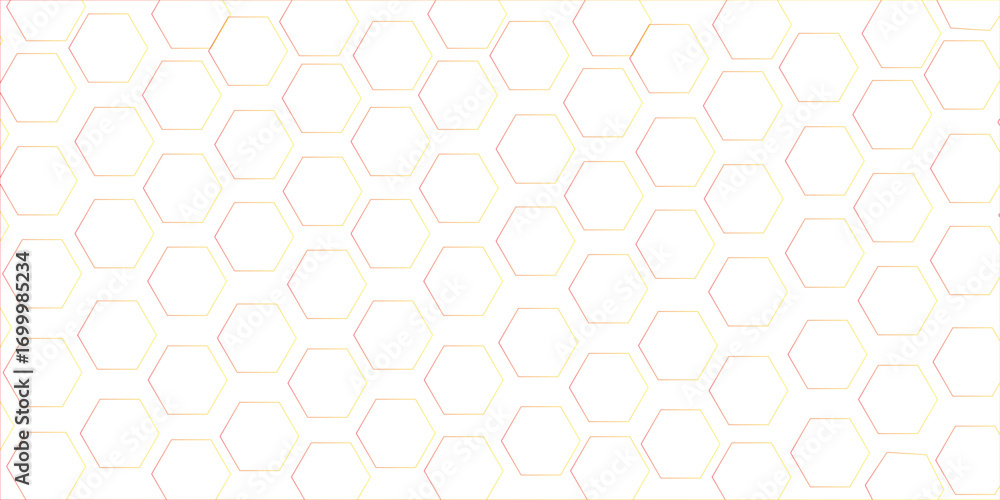 Poster abstract white background with hexagon and hexagonal background. luxury white pattern with hexagons.