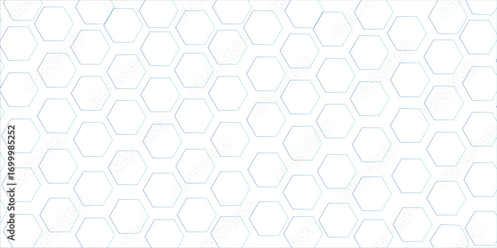 Poster abstract white background with hexagon and hexagonal background. luxury white pattern with hexagons.