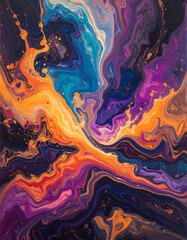 Abstract swirling colors (1)